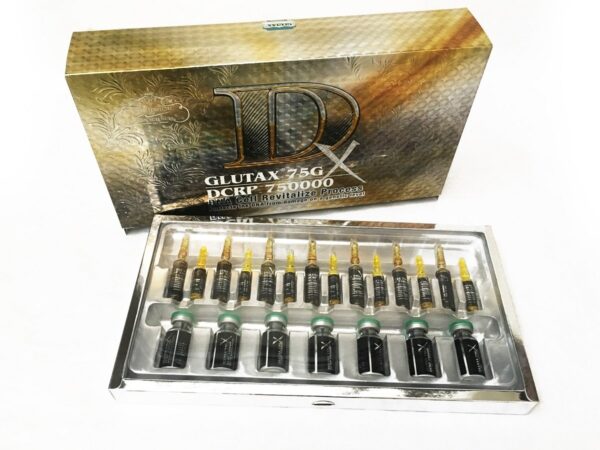 Glutax 750000DCRP (75GX) Glutathione IV Set