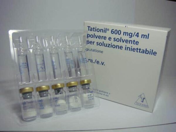 Tationil 600mg Teofarma Glutathione IV Set